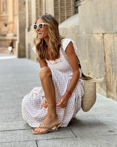 Francesca – retro checks with everyday charm