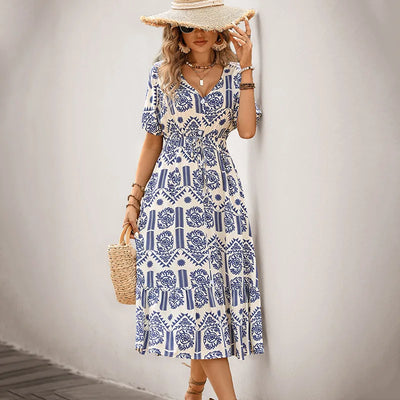 RIA – SOFT DRAPE VISCOSA DRESS