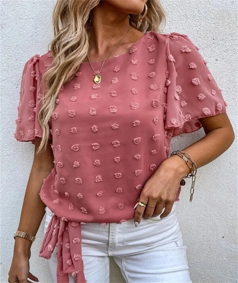 RITA – CHARMING TOP WITH FEMININE GRACE