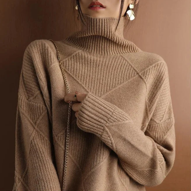 PATRICIA - ARGYLE SWEATER