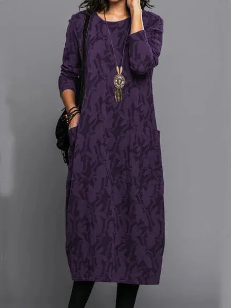 AMALIA – LONG DRESS WITH ELEGANT FIT