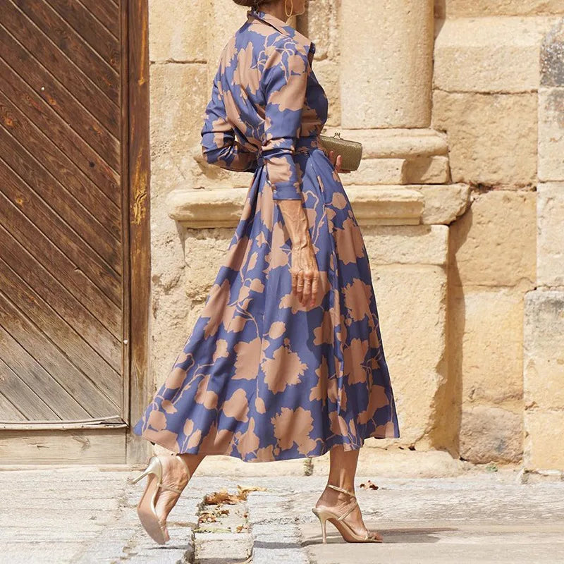 ÉLISE – TIMELESS GRACE LONG-SLEEVE DRESS