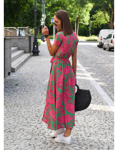 MARIELLA – SUN-DRENCHED ELEGANCE DAY DRESS