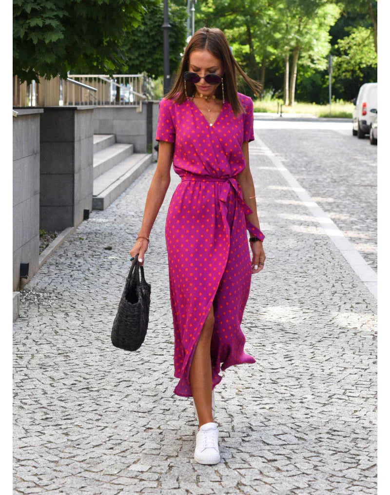 MARIELLA – SUN-DRENCHED ELEGANCE DAY DRESS