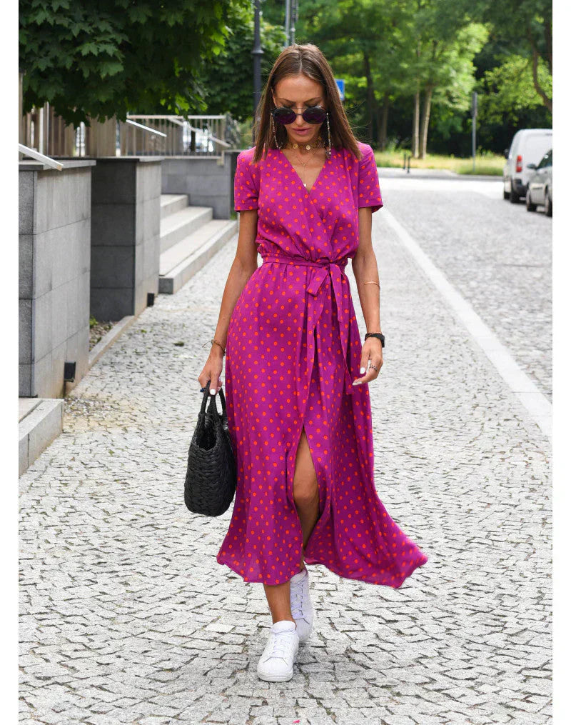 MARIELLA – SUN-DRENCHED ELEGANCE DAY DRESS