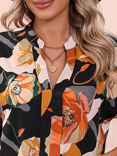 LORAINE – COLORFUL BLOUSE WITH A PLAYFUL TOUCH