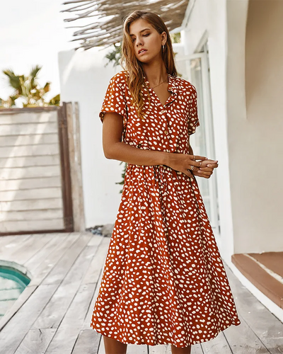 LUNA – BREEZY ELEGANCE SHIRT DRESS