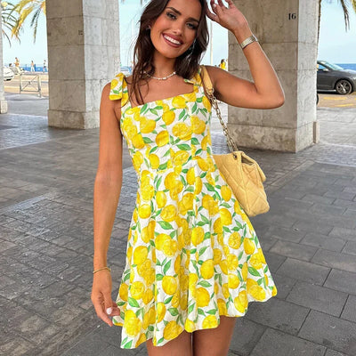 ALICE AMALFI MINI DRESS – LIGHT, ELEGANT, SUMMERY