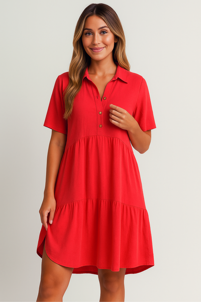 LUNA – SUNLIT EASE LINEN DRESS