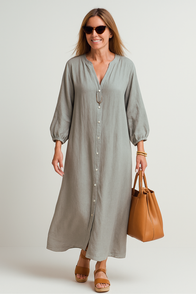 LUNA – LINEN BREEZE LIGHT DRESS