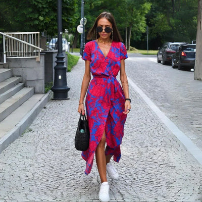MARIELLA – SUN-DRENCHED ELEGANCE DAY DRESS