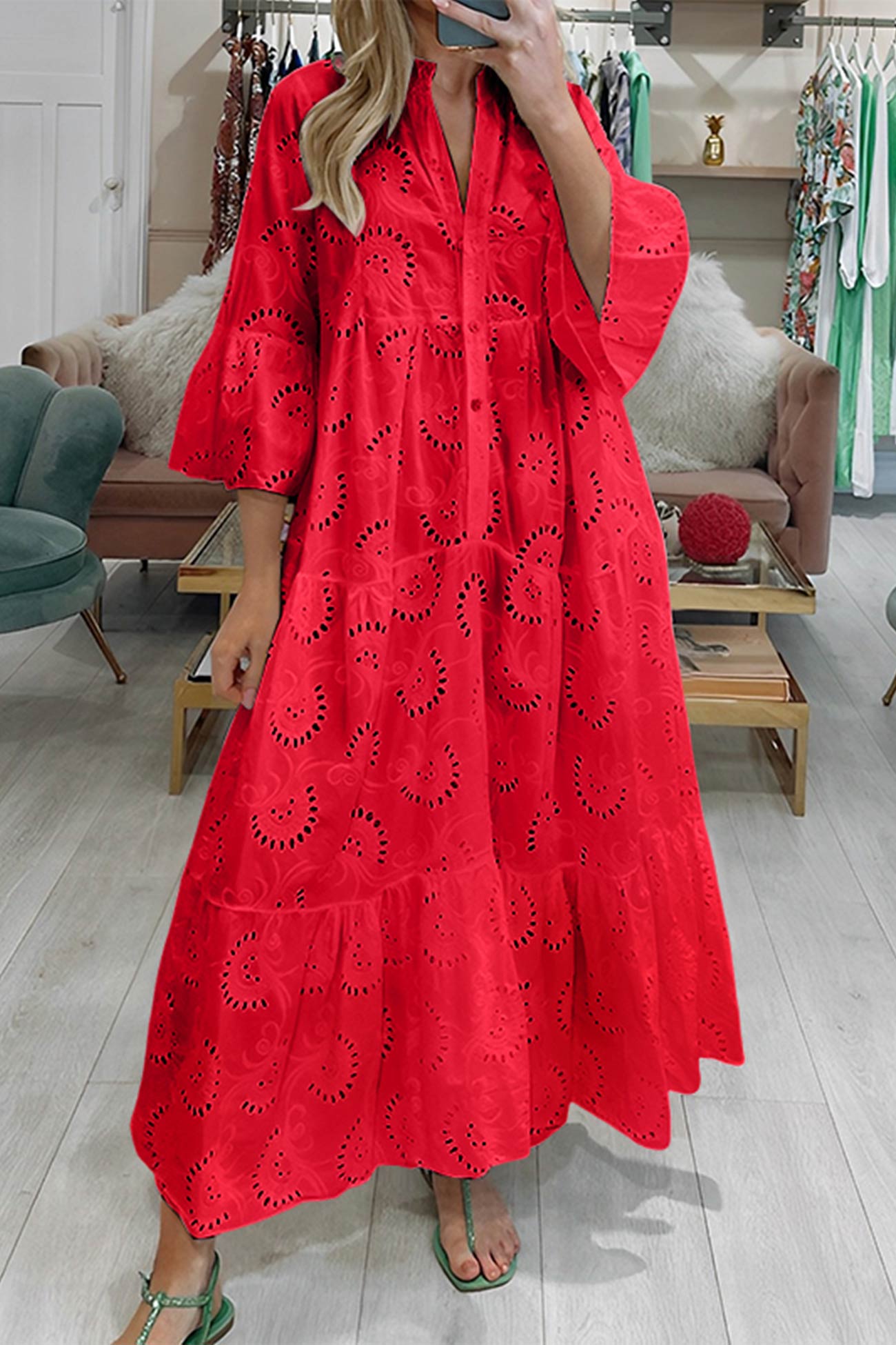 ALONDRA – COTTON BLOOM WITH DELICATE THREADS