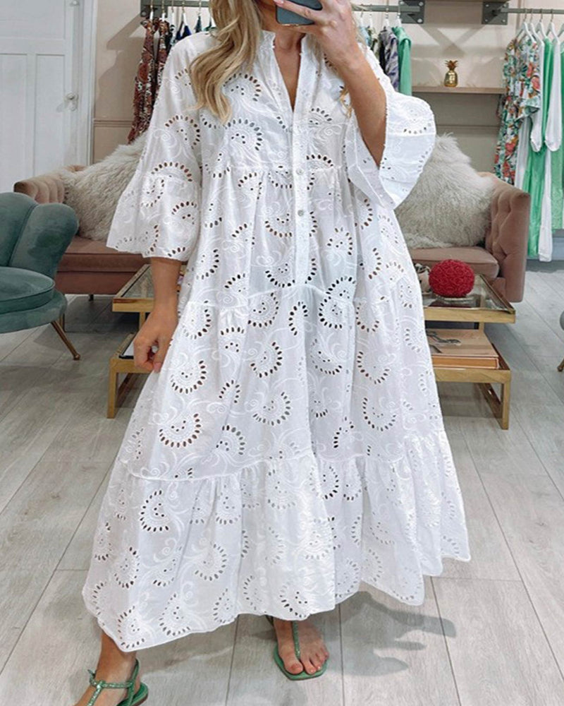 ALONDRA – COTTON BLOOM WITH DELICATE THREADS