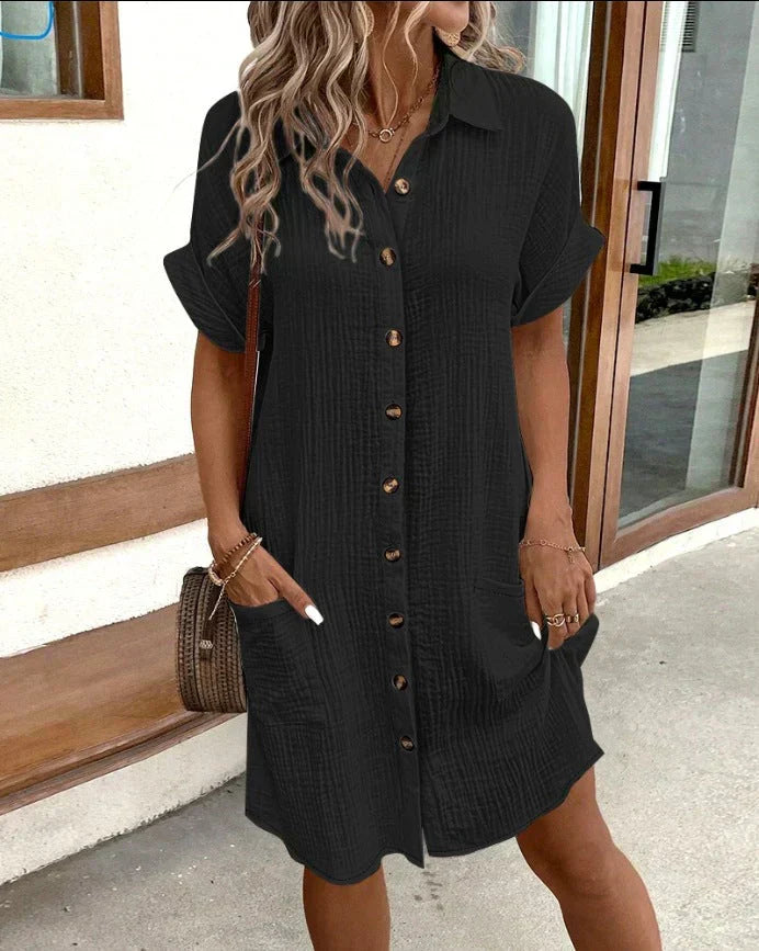 BEATRICE – REFINED CHARM POLO DRESS