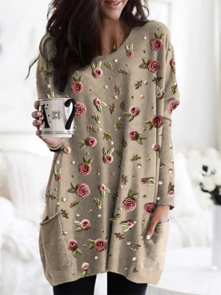 ROMISELLE – WILD ROSE BREEZE TUNIC