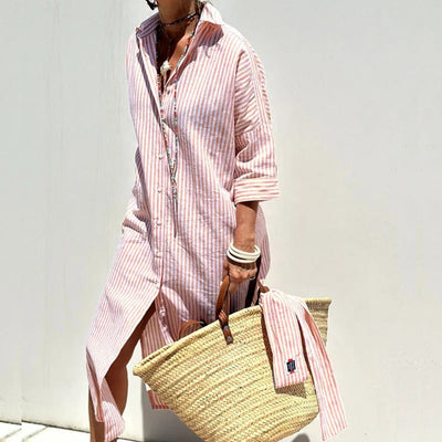 SUZANNE – STRIPED ELEGANCE FOR SUNLIT DAYS