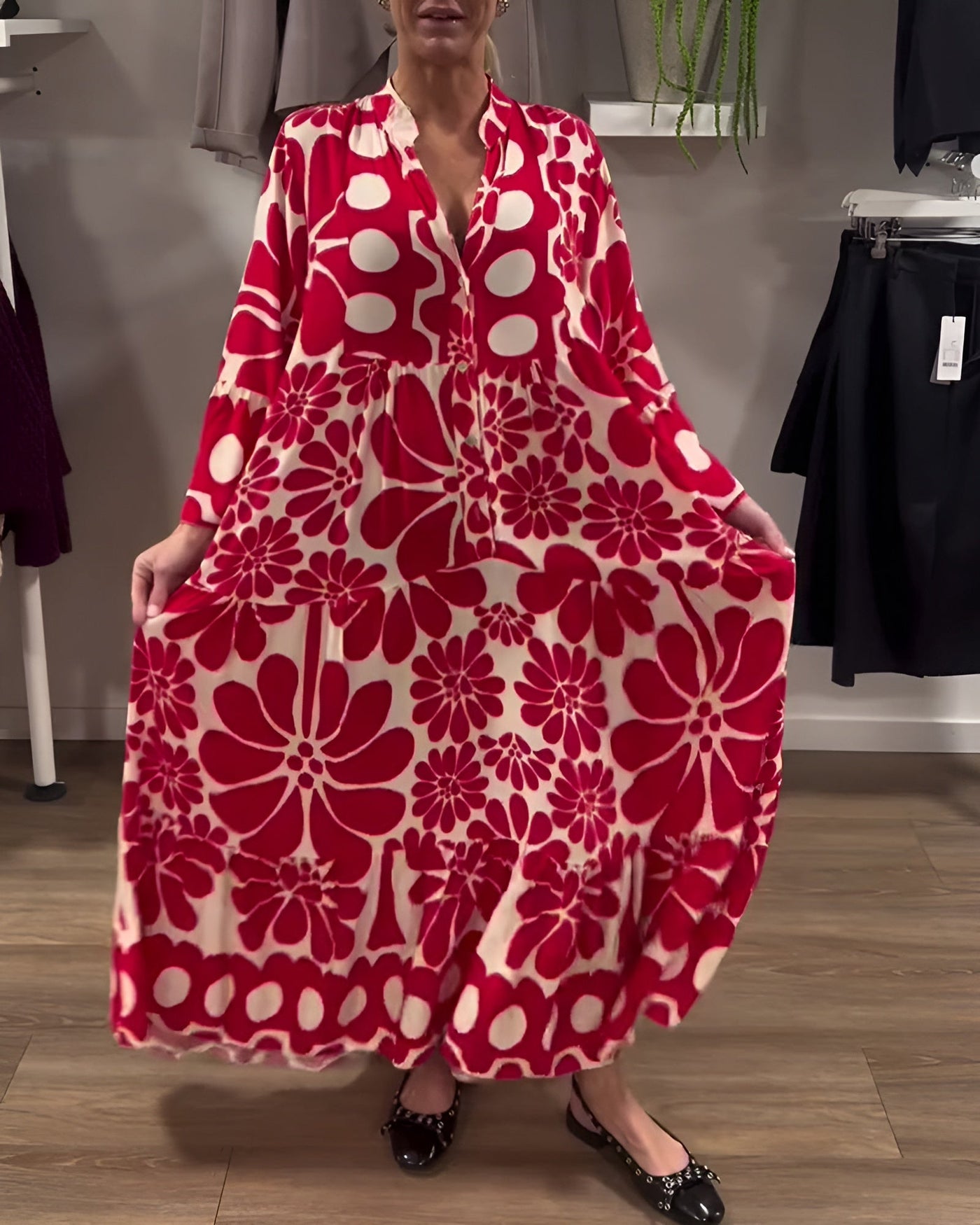 MARIELLE – ELEGANT BLOOM MAXI DRESS