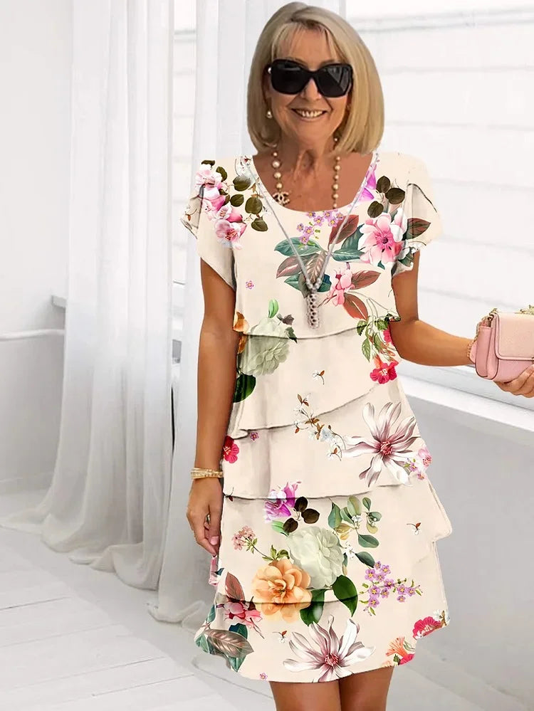 FRANCIN – BREEZY BLOSSOM DELIGHT DRESS