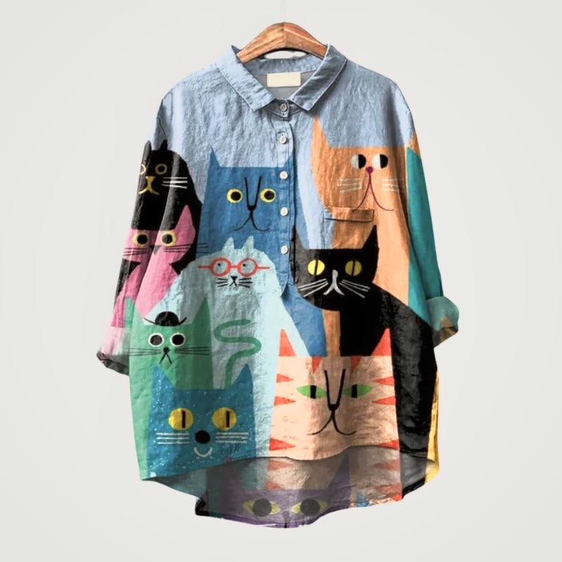 PALMIRA – CAREFREE CHARM PRINTED SHIRT