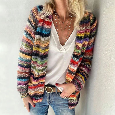 NIAMH – VIBRANT COMFORT KNIT CARDIGAN