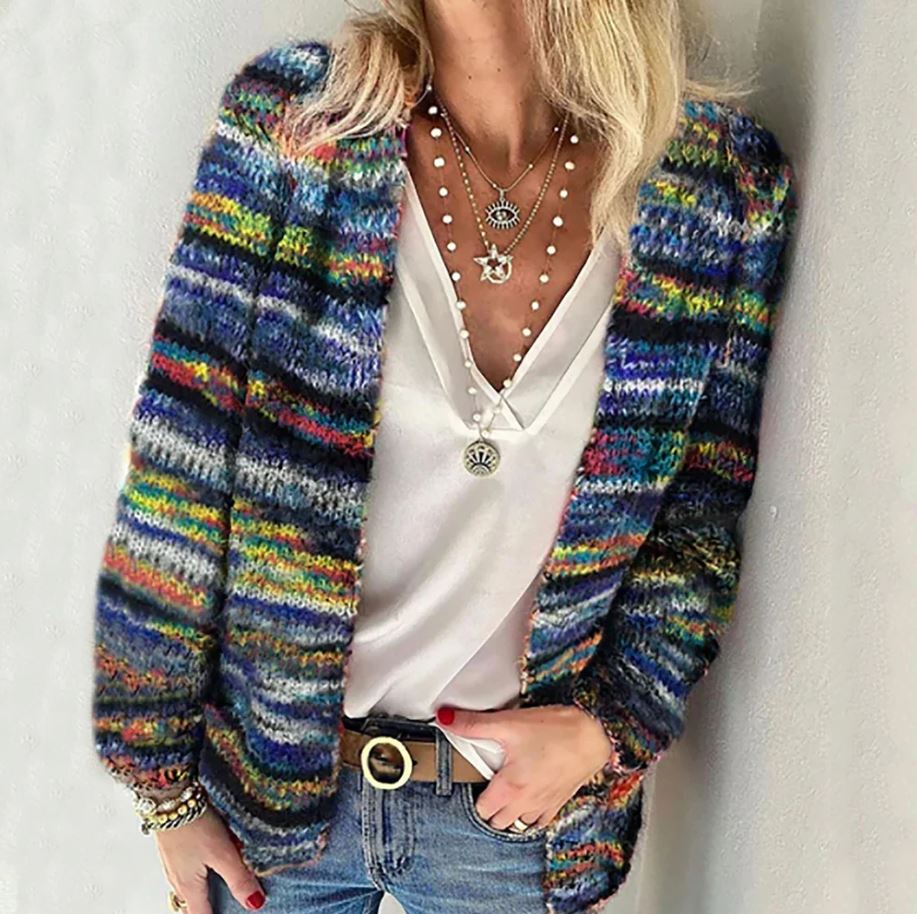 NIAMH – VIBRANT COMFORT KNIT CARDIGAN