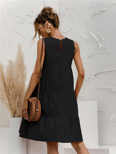 SELENA - TIERED TANK DRESS