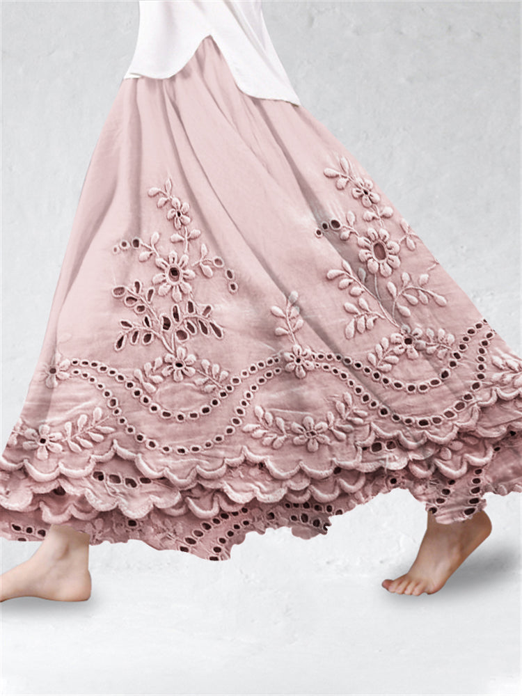 AURETTE – SUN-KISSED RHYTHM WRAP SKIRT