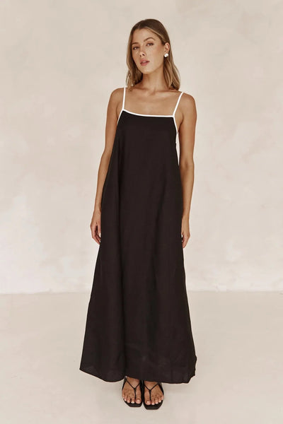 EUNICE - SLEEVELESS MAXI DRESS