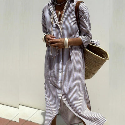 SUZANNE – STRIPED ELEGANCE FOR SUNLIT DAYS