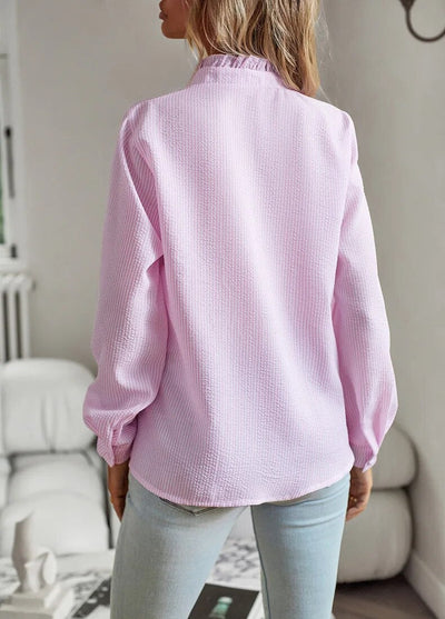 EDITH – ROMANTIC RUFFLES ELEGANT BLOUSE
