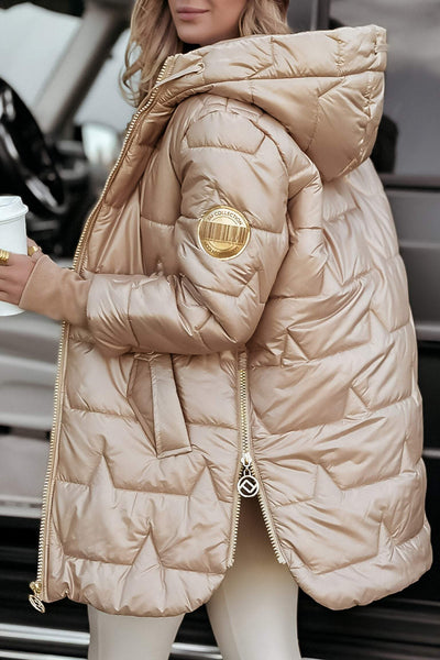 ASTRID - WARM AUTUMN COAT IN COTTON BLEND