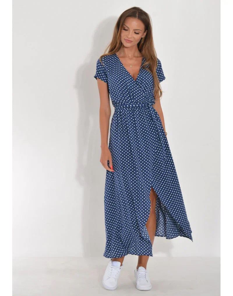 MARIELLA – SUN-DRENCHED ELEGANCE DAY DRESS
