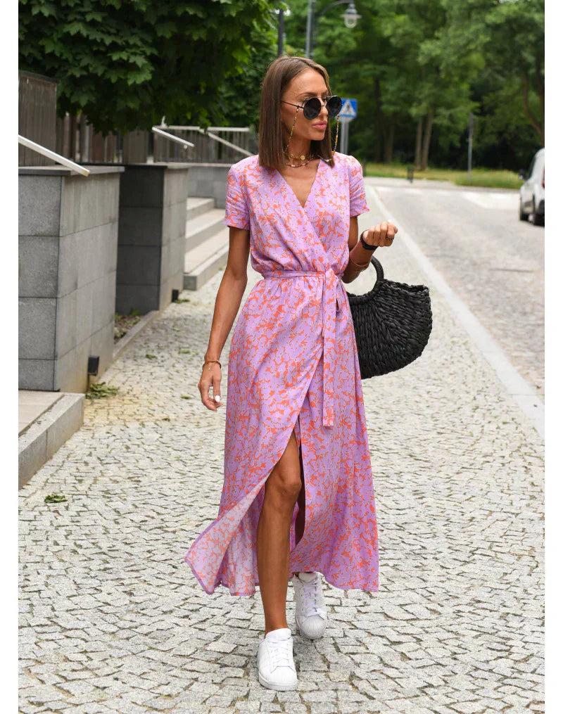 MARIELLA – SUN-DRENCHED ELEGANCE DAY DRESS
