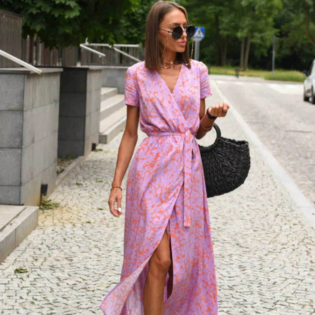 ROSELYN – ELEGANT FLOW IN V-NECK CHARM