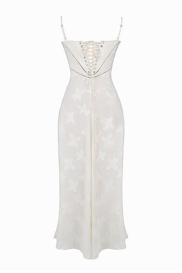 PAULETTE - LONG CORSET DRESS