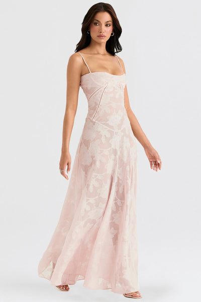PAULETTE - LONG CORSET DRESS
