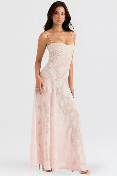 PAULETTE - LONG CORSET DRESS