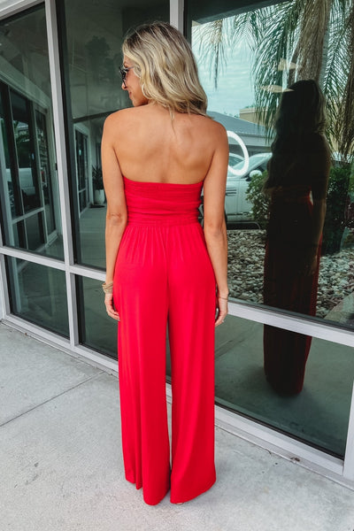JASMIN - TRENDY OFF-SHOULDER JUMPSUIT