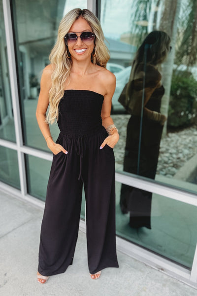JASMIN - TRENDY OFF-SHOULDER JUMPSUIT