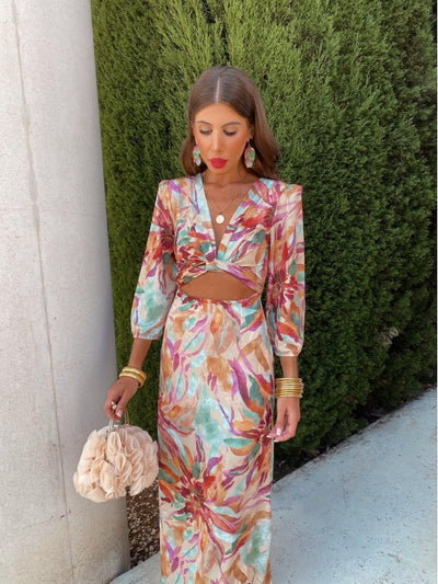 DANIKA – SCULPTED CHARM CUT-OUT DRESS