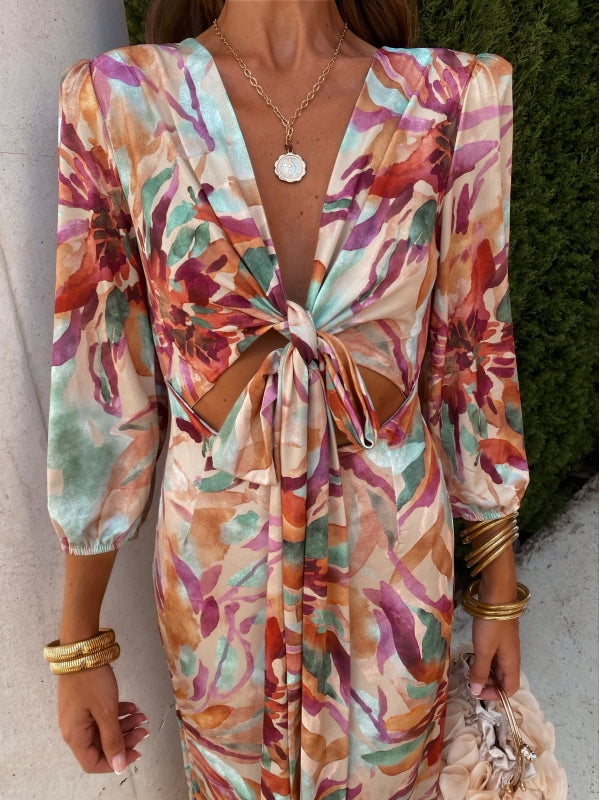 DANIKA – SCULPTED CHARM CUT-OUT DRESS