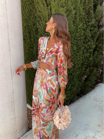 DANIKA – SCULPTED CHARM CUT-OUT DRESS