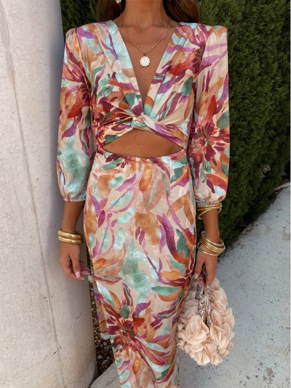 DANIKA – SCULPTED CHARM CUT-OUT DRESS