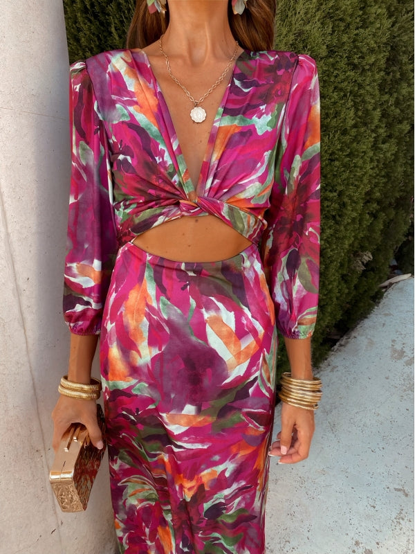 DANIKA – SCULPTED CHARM CUT-OUT DRESS