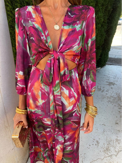 DANIKA – SCULPTED CHARM CUT-OUT DRESS