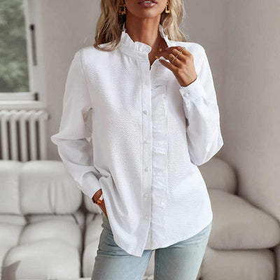 EDITH – ROMANTIC RUFFLES ELEGANT BLOUSE