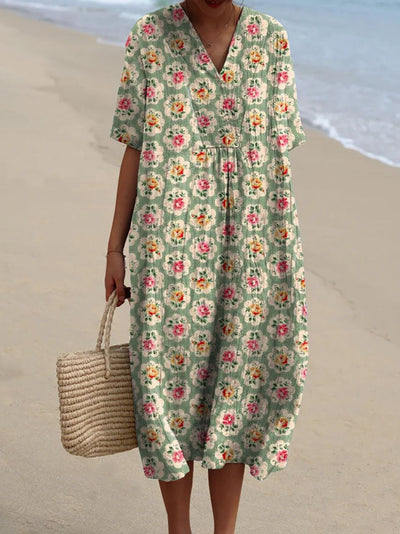 FEMELLE – PETALS IN POETIC BLOOM DRESS