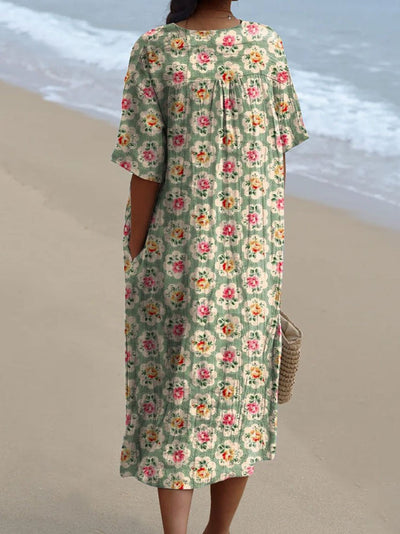 FEMELLE – PETALS IN POETIC BLOOM DRESS