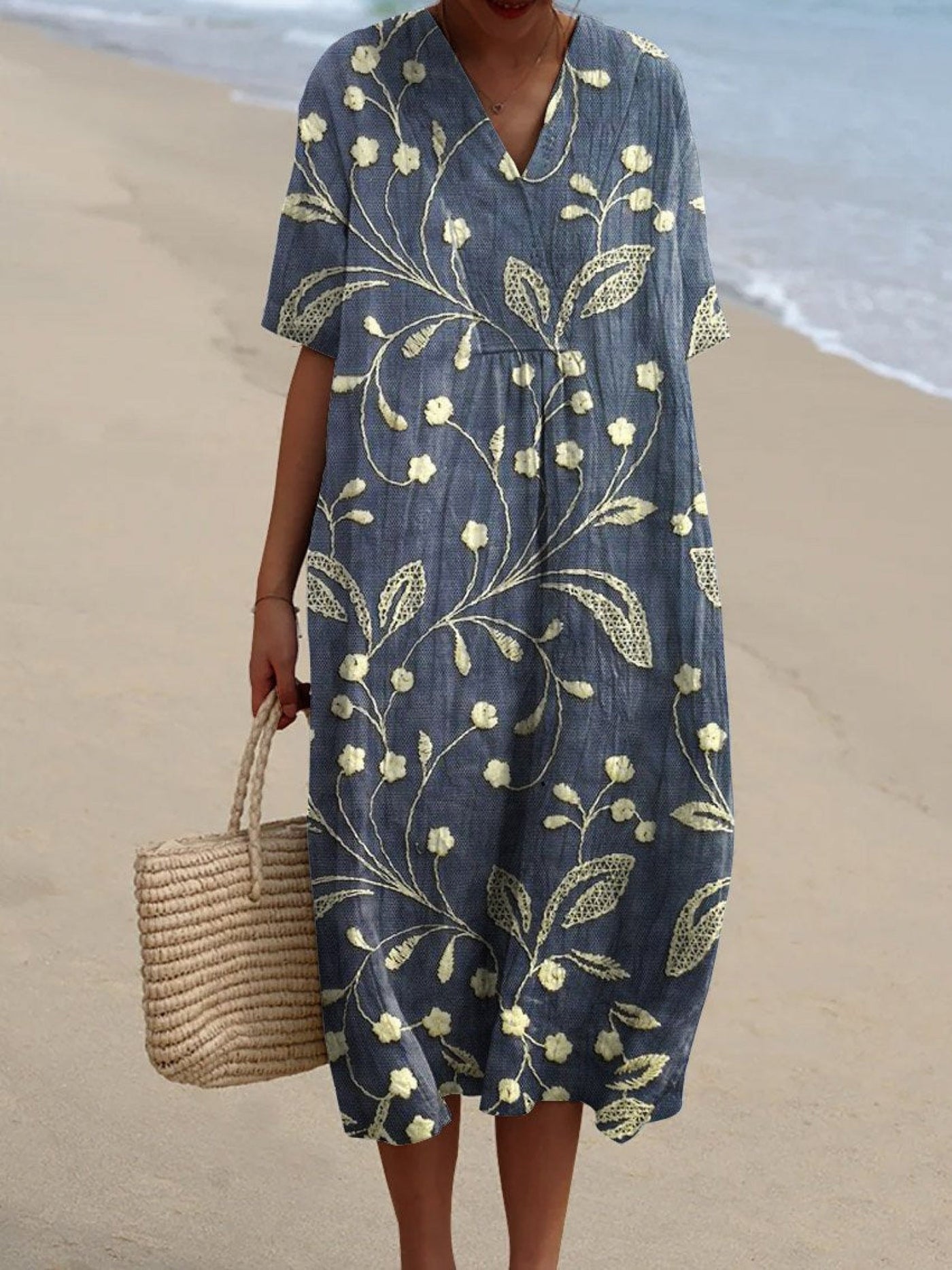 LIEKE – VINTAGE BLOOM WHISPERS LIMITED EDITION DRESS