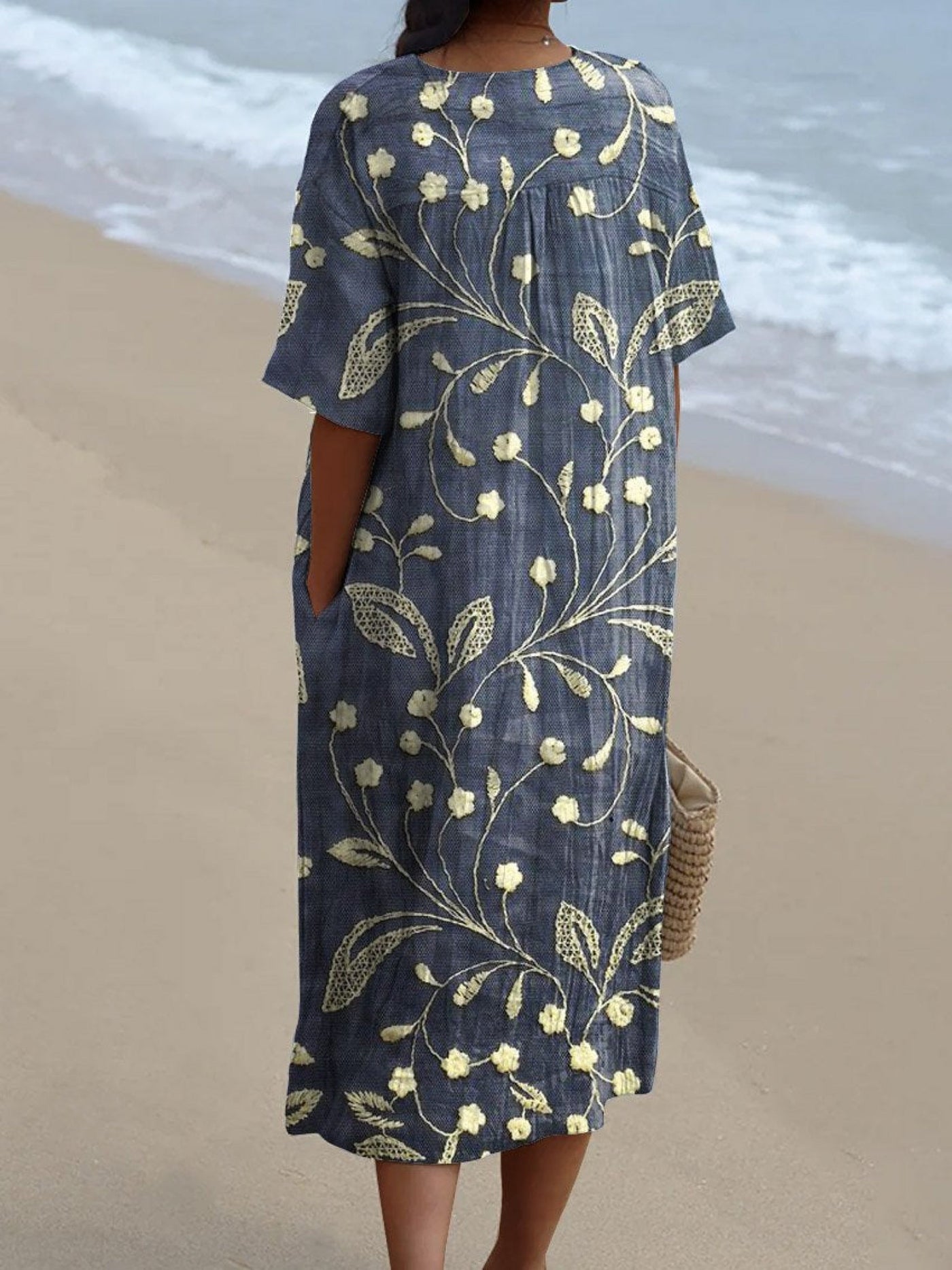 LIEKE – VINTAGE BLOOM WHISPERS LIMITED EDITION DRESS